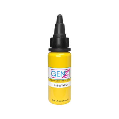 Intenze Ink Gen-Z Color Lining - Yellow 30 ml (1 oz)