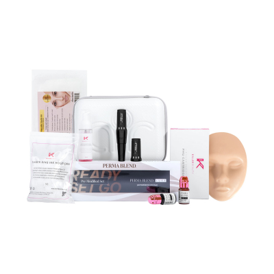 Kit inicial de treino Killer Beauty - Máquina Avançada sem fios com bateria adicional com curso de 2,1 mm - Stealth