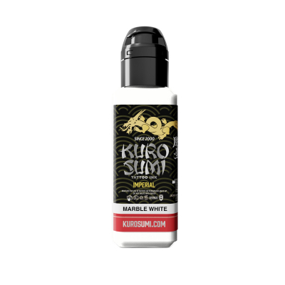 Tinta Para Tatuagem Kuro Sumi Imperial - Marble White