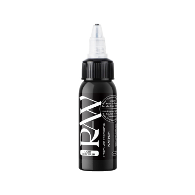 Raw Pigments Platinum - Light Graywash - Tinta para tatuagem - 30ml