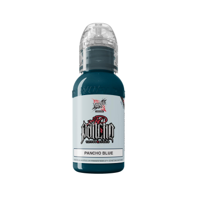 Tinta para tatuagem World Famous Limitless - Pancho Blue 30 ml (1 oz)