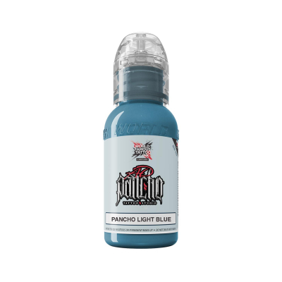 Tinta para tatuagem World Famous Limitless - Pancho Light Blue 30 ml (1 oz)