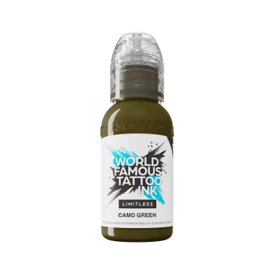 Tinta para tatuagem World Famous Limitless - Camo Green 30 ml