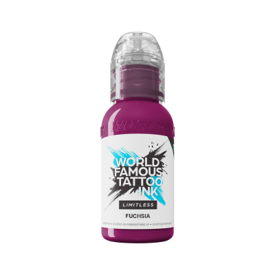 World Famous Limitless Tattoo Ink - Fuchsia 30 ml