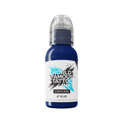 Tinta para tatuagem da World Famous Limitless - JF Blue 30 ml