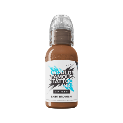 Tinta para tatuagem World Famous Limitless - Light Brown 1 30 ml