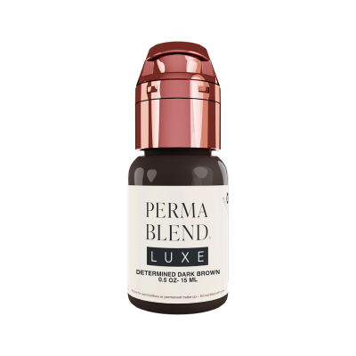 Tintas para PMU da Perma Blend Luxe - Determined Dark Brown 15ml