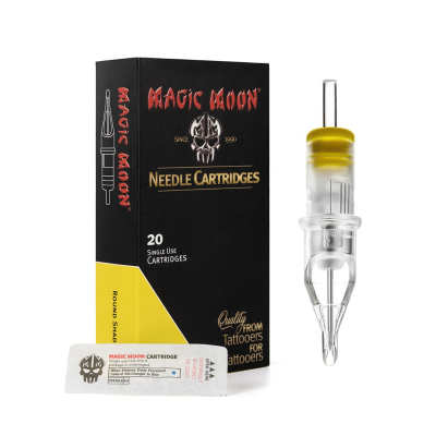 Caixa de 20 Cartuchos Magic Moon 0,35mm Redondos para Sombrear Cone Médio