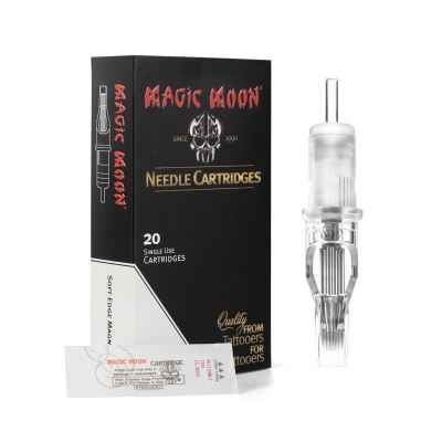 Caixa de 20 Cartuchos Magic Moon 0,30mm Magnum Beira Suave Cone Longo