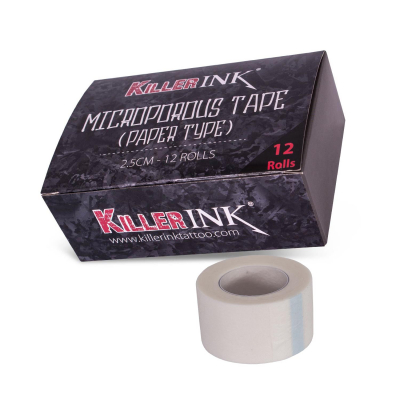 Fita Microporosa (Tipo Papel) 2,5 cm Killer Ink