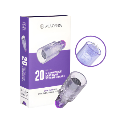 Caixa com 20 cartuchos de agulha MiaOpera 0.25 mm