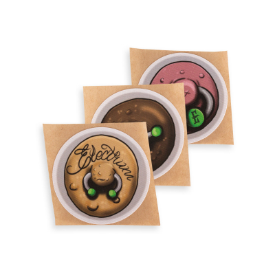 Perky Pasties Nipple Covers / Plasters - Conjunto de 3 Pares