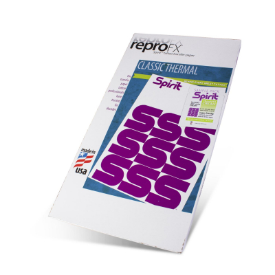 ReproFX Spirit Classic - Caixa de 100 de Papel Hectográfico Thermal Copier Roxo (21,5 x 35,5cm)