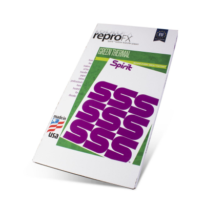 ReproFX Spirit Green - Caixa de 100 de Papel Hectográfico Thermal Copier Verde (21,6 x 35cm)