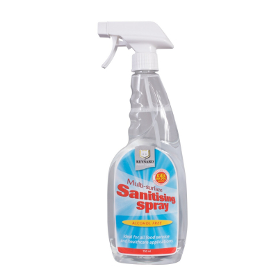 Spray Desinfetante Multi-Superfícies Reynard - Sem Álcool e Fragrância 750 ml