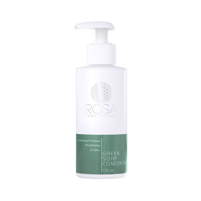 Rosa - Sabonete Verde Concentrado à Base de Ervas de 150 ml
