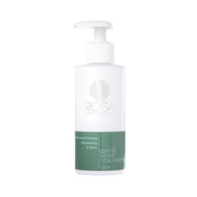 Rosa - Sabonete Branco Concentrado à Base de Ervas de 150 ml