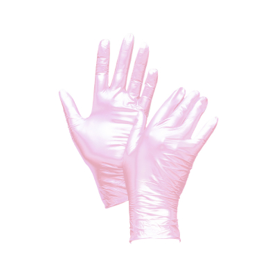 Caixa de 100 Uniglove Fancy Rose Luvas de nitrilo