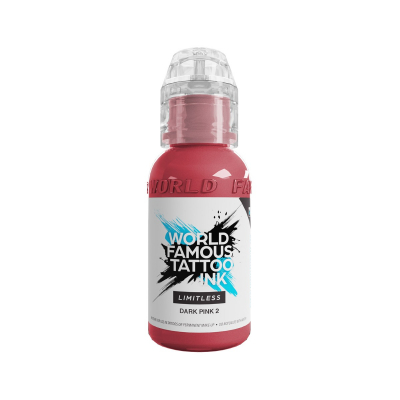 Tinta para tatuagem World Famous Limitless - Dark Pink 2 30ml