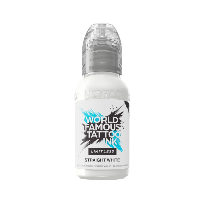 Tinta para tatuagem World Famous Limitless - Straight White