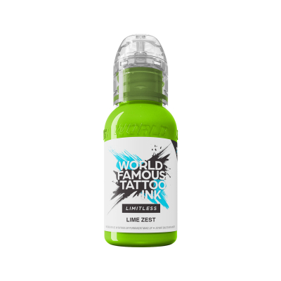 Tinta para tatuagem da World Famous Limitless - Lime Zest 30 ml