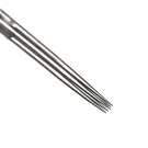 Image of Caixa de 50 Agulhas de Tatuagem Magic Moon 0,25mm Redondas para Traçar Cone Longo