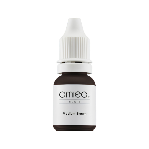 Amiea Deep Pigmento para PMU - Medium Brown 10 ml