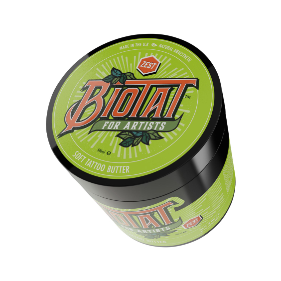 Manteiga Corporal Biotat Tattoo Zest Soft 500 ml