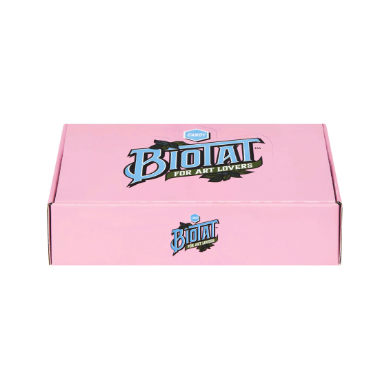 Caixa de 12 unidades de BIOTAT Tattoo Candy Soft Butter 50 ml para expositor de estúdio