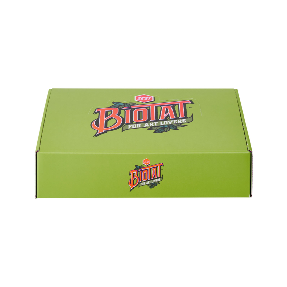Caixa de 12 unidades de BIOTAT Tattoo Zest Soft Butter de 50 ml para expositor de estúdio