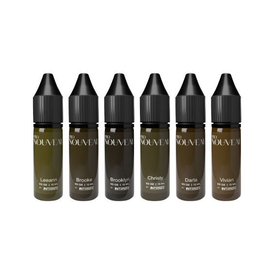 Pro Nouveau Pigments - Brows Collection Conjunto 6x 15ml