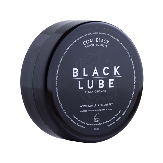 Coal Black - Black Lube Pomada vegana para tatuagem 120 g