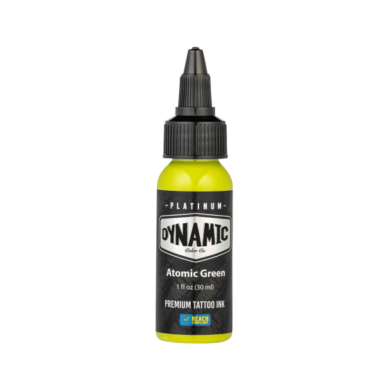 Tinta Para Tatuagem Platinum by Dynamic - Atomic Green 30 ml