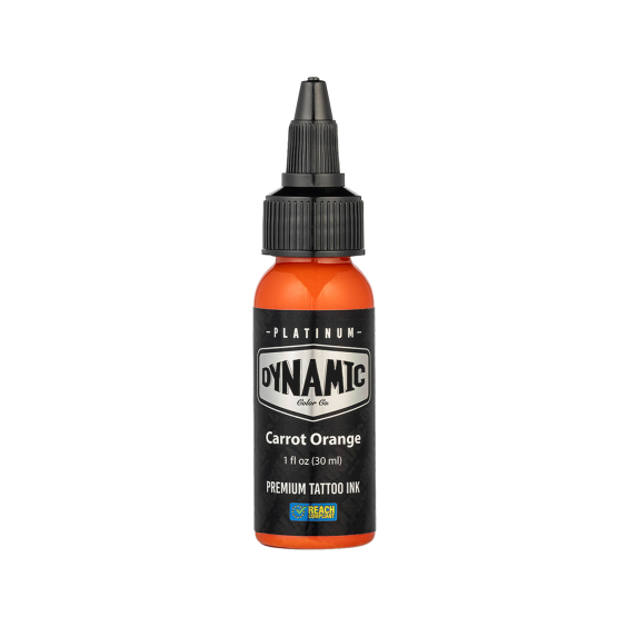 Tinta Para Tatuagem Platinum by Dynamic - Carrot Orange 30 ml
