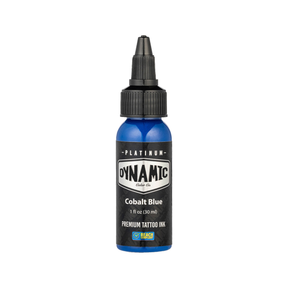 Tinta Para Tatuagem Platinum by Dynamic - Cobalt Blue 30 ml