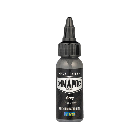 Tinta Para Tatuagem Platinum by Dynamic - Grey 30 ml