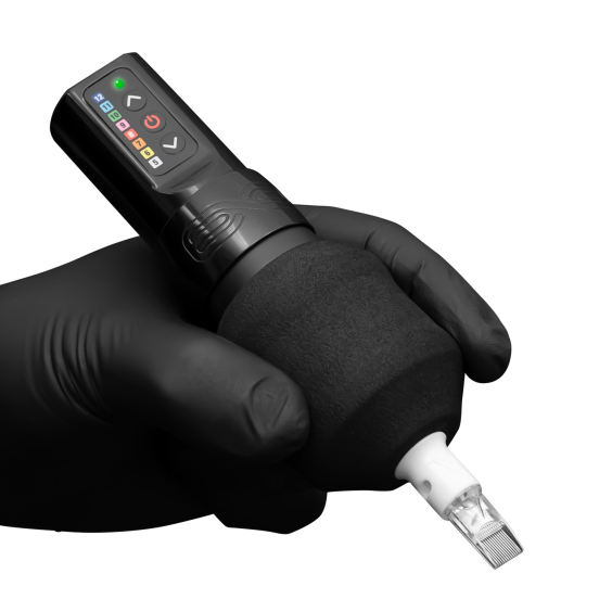 Caixa com 24 FK Irons Grips descartáveis de espuma preta (Gorilla)