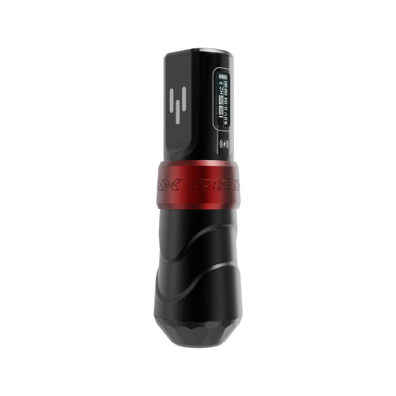 FK Irons Flux Max com 2x PowerBolt II - traço de 4,0 mm - Yomico Vermelho/Preto