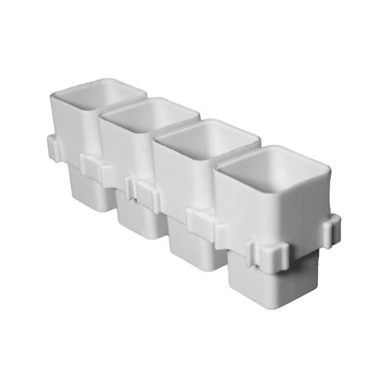 Fraktal FrakCaps - Suporte organizador para 4 frascos de tinta - Caixa de 30 unidades