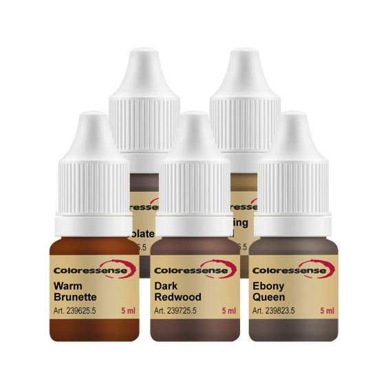 Goldeneye - Conjunto Sobrancelhas Principiantes Coloressense - 5x 5 ml