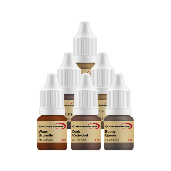 Goldeneye - Conjunto Sobrancelhas Principiantes Coloressense - 5x 5 ml