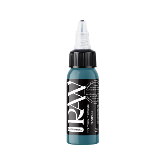 Raw Pigments Platinum - Hammerhead - Tinta para tatuagem - 30ml