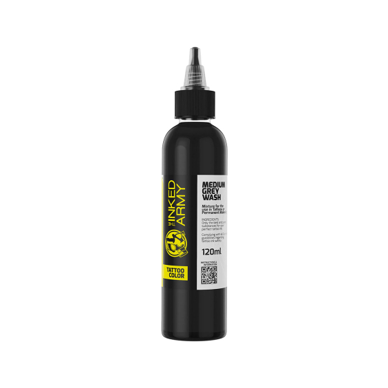 The Inked Army - Tattoo Color -  Medium Grey Wash