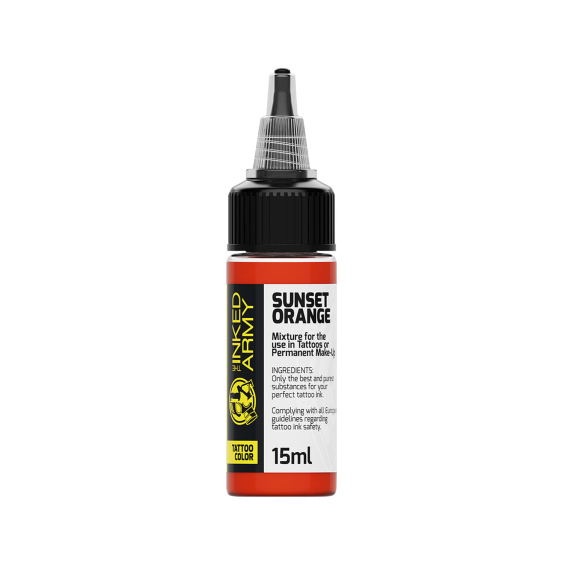 The Inked Army - Tattoo Color -  Sunset Orange