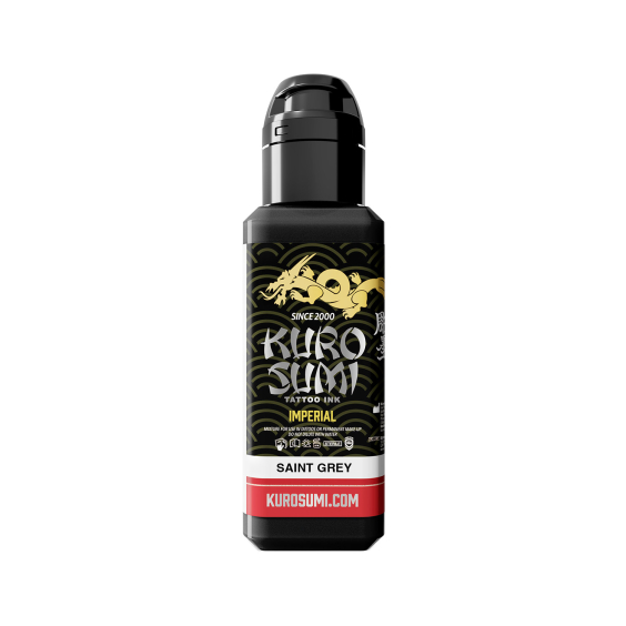 Tinta para tatuagem Kuro Sumi Imperial - Saint Greywash 44 ml