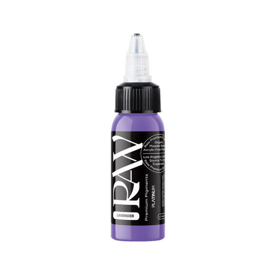 Raw Pigments Platinum - Lavender - Tinta para tatuagem - 30ml