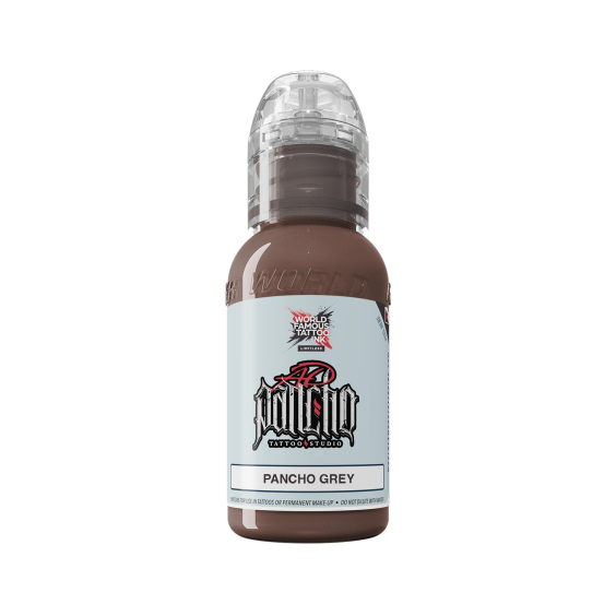Tinta para tatuagem World Famous Limitless - Pancho Grey 30 ml (1 oz)