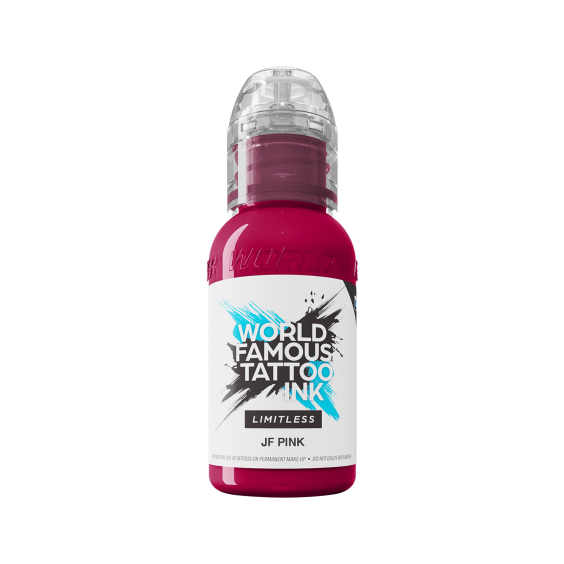 Tinta para tatuagem da World Famous Limitless - JF Pink 30 ml