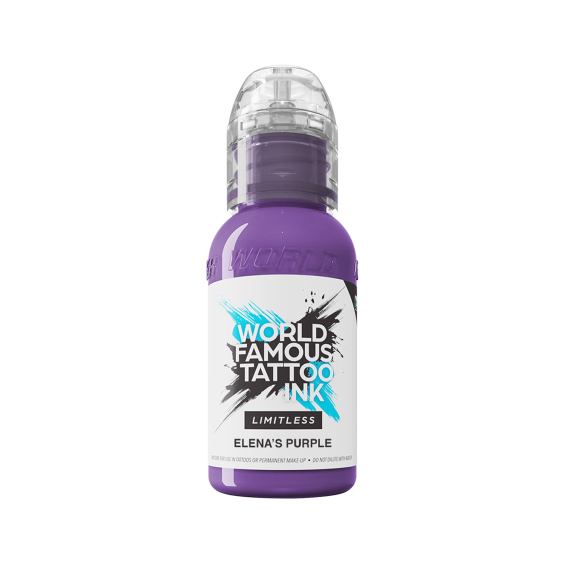 Tinta Para Tatuagem World Famous Limitless - Elena's Purple 30 ml