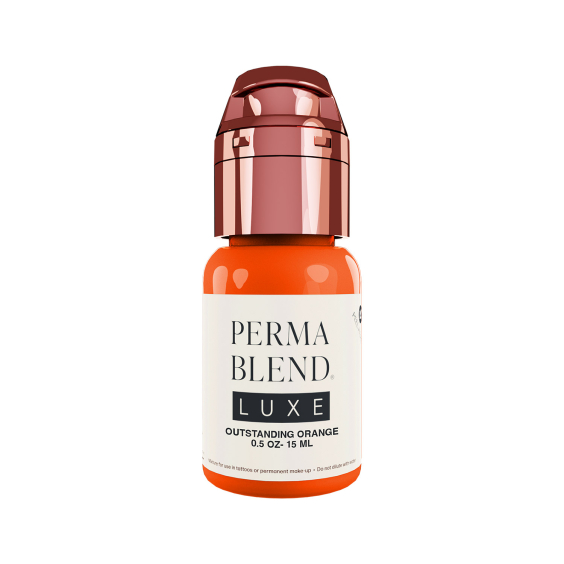 Tintas para PMU da Perma Blend Luxe - Outstanding Orange 15ml